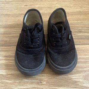 Black toddler Vans